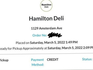 Hamilton Deli