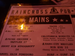 Raincross Pub Kitchen