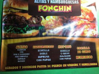 Alitas Y Hamburguesas Fonchin