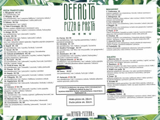 Defacto Pizzeria