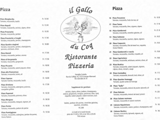 Il Gallo, Du Coq Pizzeria