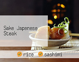 Sake Japenese Steak