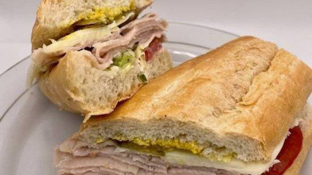 Turkey Breast With Cheese Sandwich