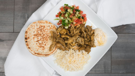 Kids Size Chicken Shawarma Plate