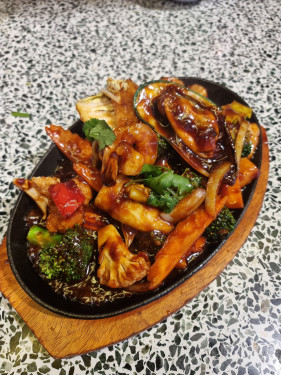 Wok Tossed Black Bean Seafood