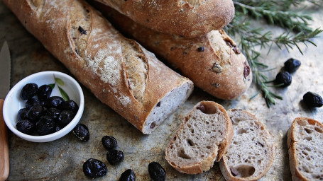 Greek Olive Baguette (15 Oz)