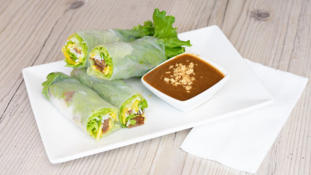 Pork And Mango Spring Rolls Gỏi Cuốn Xoài Thịt