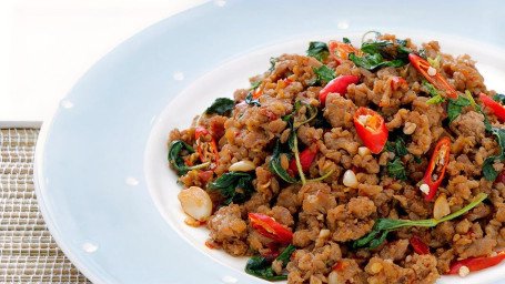 Spicy Pork Basil