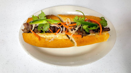 Banh Mi Thit Nuong Grilled Bbq Pork Sandwich