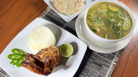 Sopa De Gallina Asada