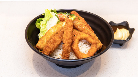 Seafood Katsu Donburi