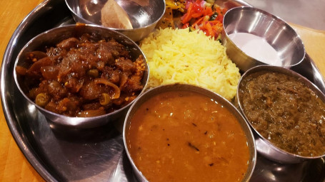 Vegan Gluten-Free Thali (Plate)