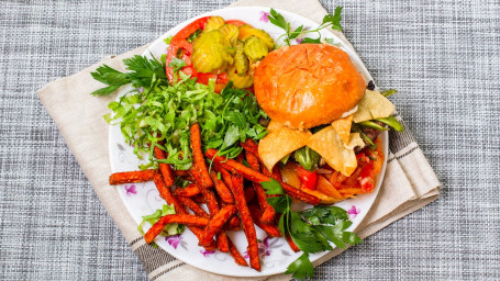 Spicy Nacho Burger