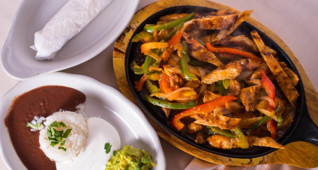 Grilled Chicken Steak Fajitas