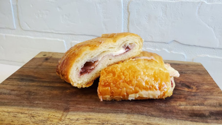 Strawberry Cream Cheese Stuffed Croissant