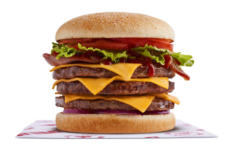 Triple Quarterpounder Bacon-Kaas