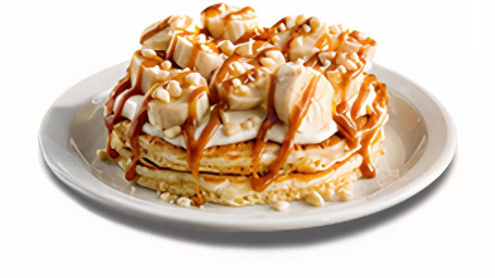 Stapel It's Bananen Gezouten Caramel Pannenkoeken