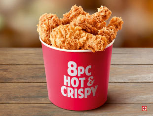 Hot Crispy Chicken -8 St