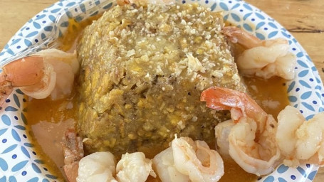 Shrimp Mofongo Mofongo De Camarones