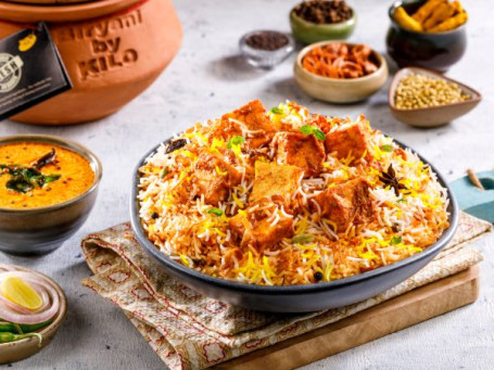 Paneer Dum Biryani [1/2 Kg] Voor 1-2 Personen