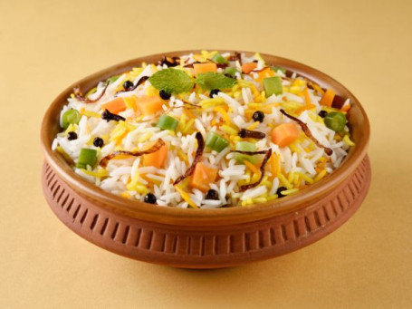 Veg Hyderabadi Biryani Enkele Portie