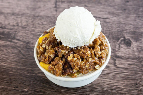 Mom's Deep Dish Peach Crisp