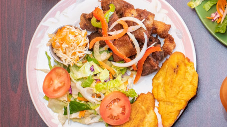 Fried Pork (Griot) 1/2 Simple