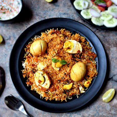 Egg Biryani [With Aloo]