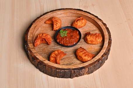 Paneer Peri Peri Momos (6 Pcs)