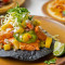 Chile Con Limon Smoked Salmon Tostada