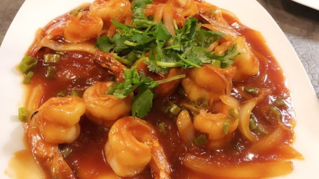 25. Shrimp With Chili Sauce