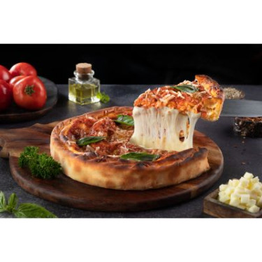 Chicago Deep Dish Pizza All Veg Pizza