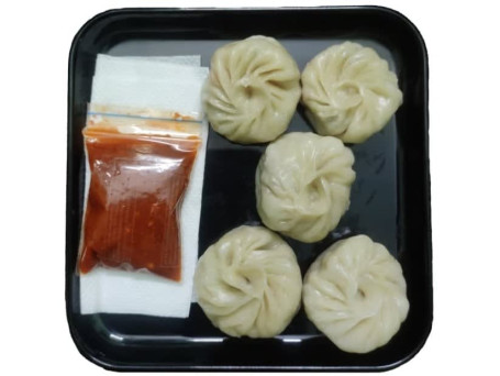 Vegetarische Momo (5 Stuks)