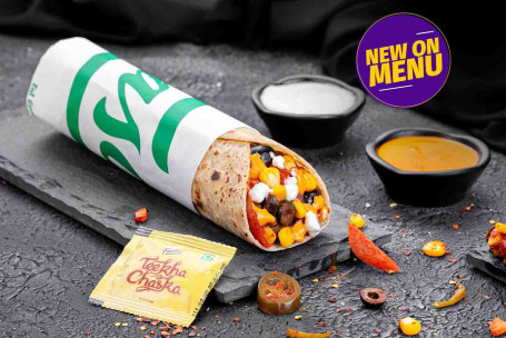 Gebakken Pizza Wrap Groente..