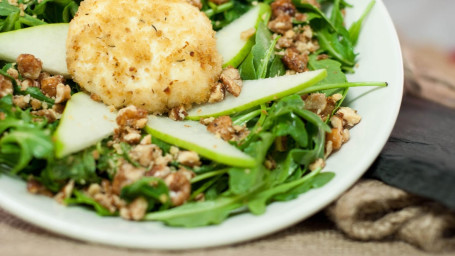 Arugula Warm Goat Cheese Salad