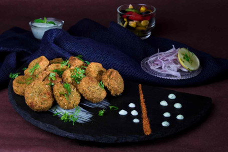 Kikkererwten Nuggets Met Mayo Dip