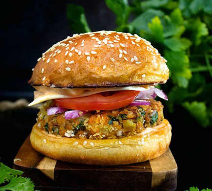 Klassieke Aloo Tikki Burger