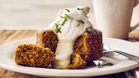 New! Pumpkin Lava Cake