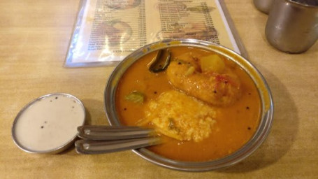 Ghee Sambar Idli 2Pcs