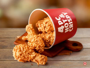 Hot Crispy Chicken - 4St