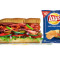 Chips Met Non Veg Sub Combo (15 Cm, ​​6 Inch)