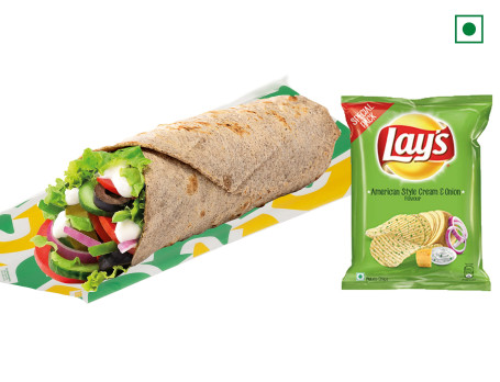 Chips Met Veg Signature Wrap Combo