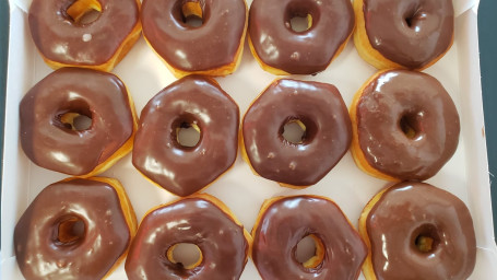 1 Dozen Chocolate Donuts