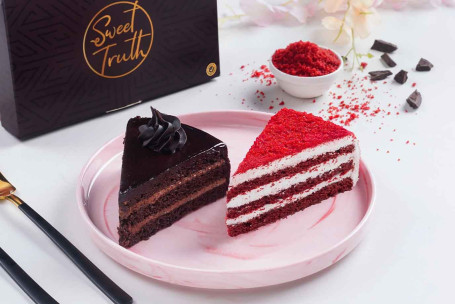 Red Velvet Pastry Chocolade Truffel Pastry (Doos Van 2)