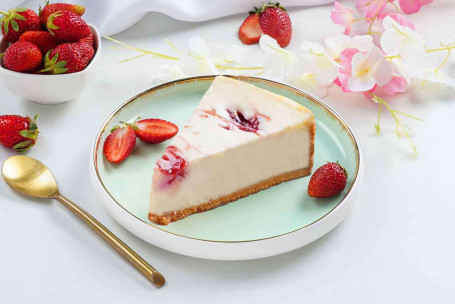 Aardbeien Compote Cheesecake