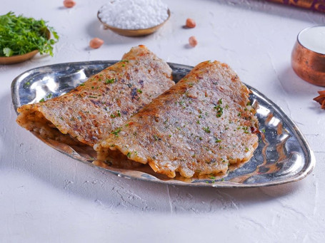 Sabudana Paratha (2 Pcs) Curd Meal