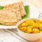 Aloo Mutter Met Parathas