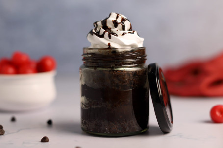 Chocolade Truffel Jar Cake