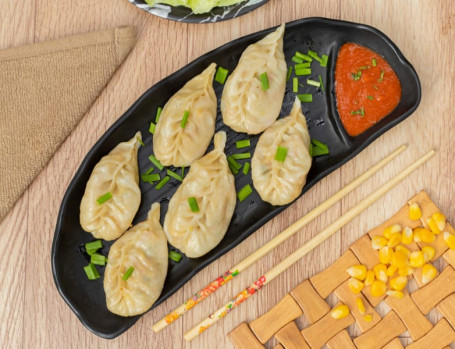 Veg Momos [Steam] [6 Pcs]