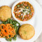 Banarasi Stuffed Aloo Tikki With Chana